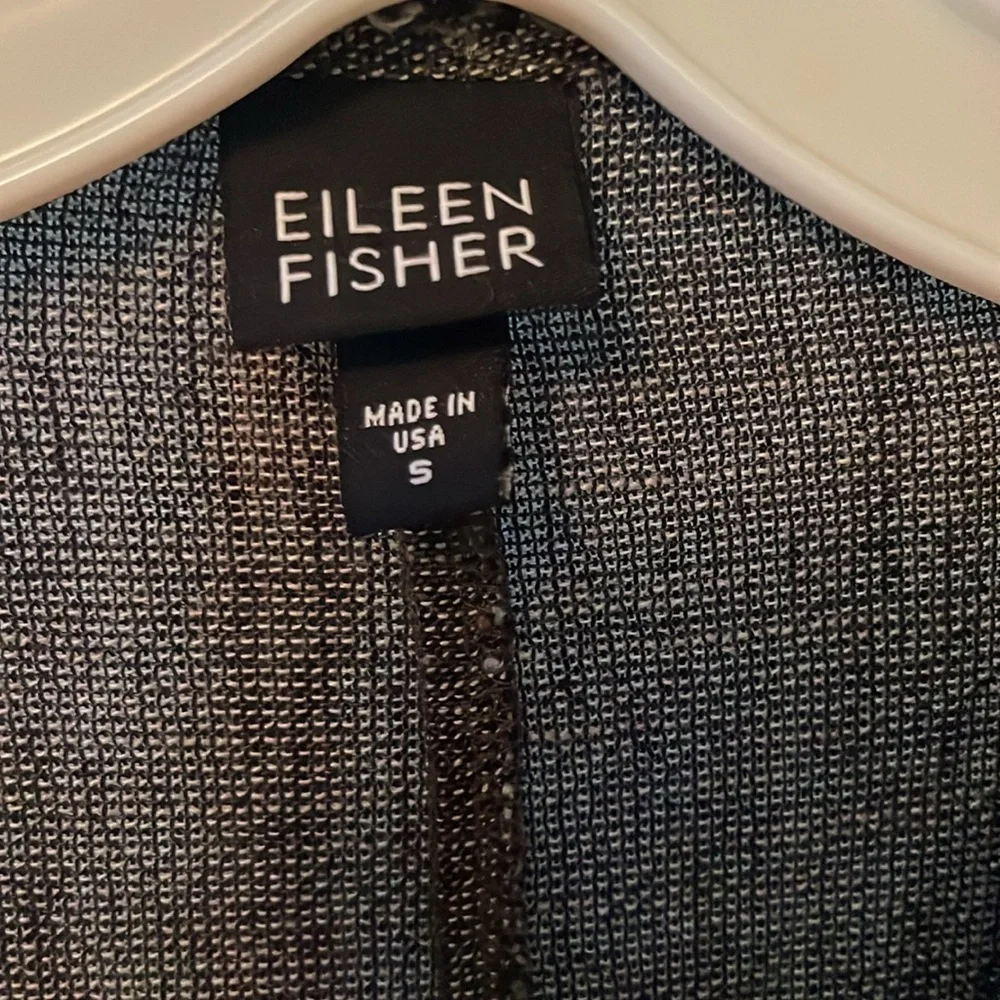 Eileen Fisher fringe-hem jacket - Picture 4 of 6